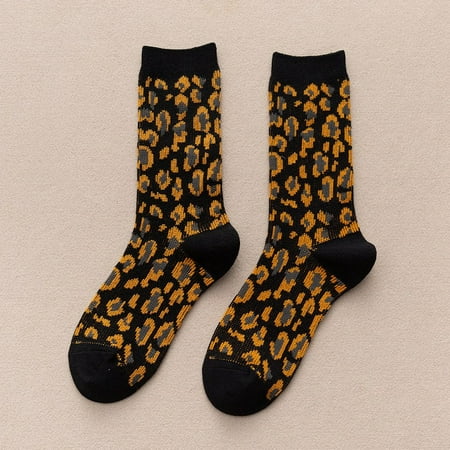 Women Socks 1 Pair Long Cotton Leopard Print Fashion Socks Women Printed Novelty Fashion Lady Socks Black
Women Socks 1 Pair Long Cotton Leopard Print Fashion Socks Women Printed Novelty Fashion Lady Socks Black