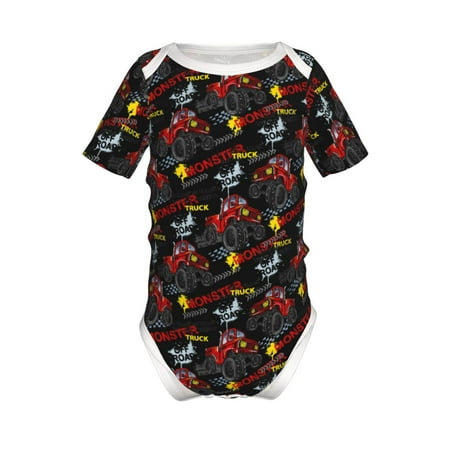 Yiaed Monster Truck Print Infant Climbing Short Sleeve Onesie One-Piece Baby Bodysuit Clothes 0-12 Months -2 Years
Yiaed Monster Truck Print Infant Climbing Short Sleeve Onesie One-Piece Baby Bodysuit Clothes 0-12 Months -2 Years