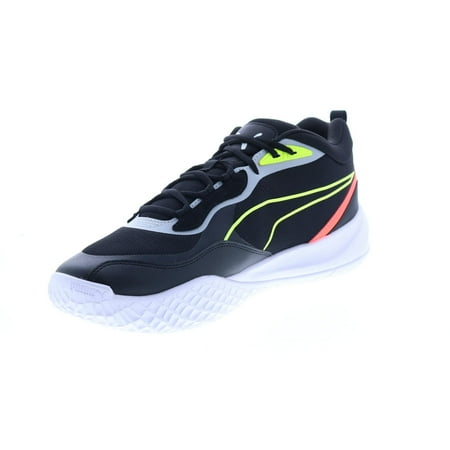 Men s Puma Playmaker Pro Jet Black/Lime Squeeze (377572 04) - 11
