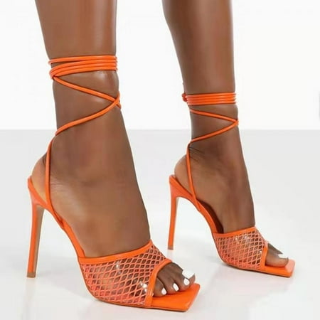 Homedles Sandals Women- Open toe Gift for Women Strappy Heeled Comfortable Casual Women Sandals Orange 40
Homedles Sandals Women- Open toe Gift for Women Strappy Heeled Comfortable Casual Women Sandals Orange 40