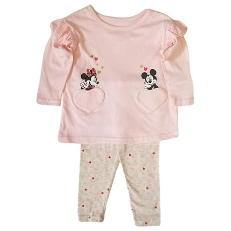 Disney Infant Toddler Girls Minnie Mickey Mouse Pink Top Leggings Outfit 18M
Disney Infant Toddler Girls Minnie Mickey Mouse Pink Top Leggings Outfit 18M
