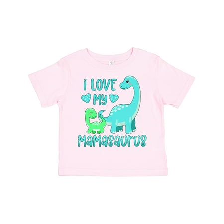 Inktastic I Love My Mamasaurus Cute Brontosaurus Family Gift Toddler Boy or Toddler Girl T-Shirt
Inktastic I Love My Mamasaurus Cute Brontosaurus Family Gift Toddler Boy or Toddler Girl T-Shirt