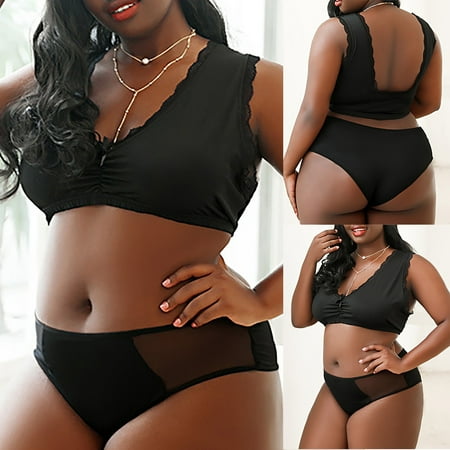 RPVATI Lingerie for Women Sexy Push Up Babydoll Plus Size Lace Seamless Bra and Panty Set
RPVATI Lingerie for Women Sexy Push Up Babydoll Plus Size Lace Seamless Bra and Panty Set