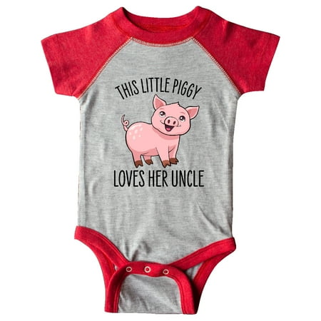 Inktastic This Little Piggy Loves Her Uncle- cute Gift Baby Girl Bodysuit
Inktastic This Little Piggy Loves Her Uncle- cute Gift Baby Girl Bodysuit