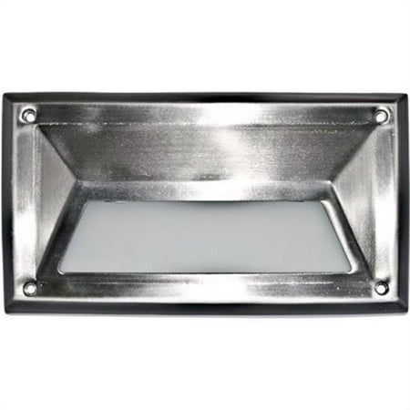 Dabmar Lighting 5 watt PL5 120 V Hooded Stainless Steel 304 Step Light - Stainless Steel 304
Dabmar Lighting 5 watt PL5 120 V Hooded Stainless Steel 304 Step Light - Stainless Steel 304