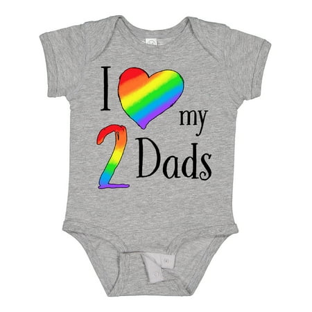 Inktastic I Love My Two Dads- Pride Rainbow Heart Gift Baby Boy or Baby Girl Bodysuit
Inktastic I Love My Two Dads- Pride Rainbow Heart Gift Baby Boy or Baby Girl Bodysuit