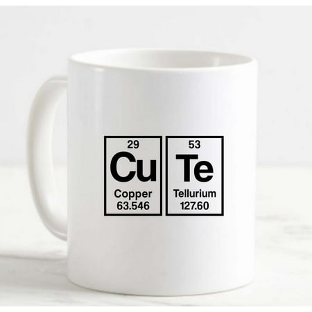 Coffee Mug Cute Copper Tellurium Funny Periodic Table Of Elements Science White Cup Funny Gifts for work office him her
Coffee Mug Cute Copper Tellurium Funny Periodic Table Of Elements Science White Cup Funny Gifts for work office him her
