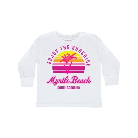 Inktastic Summer Enjoy the Sunshine Myrtle Beach South Carolina Pink Gift Toddler Boy or Toddler Girl Long Sleeve T-Shirt
Inktastic Summer Enjoy the Sunshine Myrtle Beach South Carolina Pink Gift Toddler Boy or Toddler Girl Long Sleeve T-Shirt