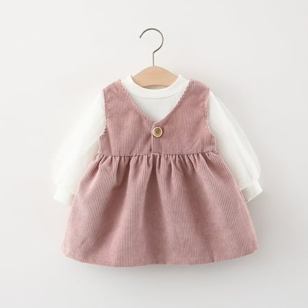Augper Toddler Dress Winter Fall Dresses Clearance Toddler Baby Kids Girls Solid T-shirt Tops Princess Dress Set Casual Clothes
Augper Toddler Dress Winter Fall Dresses Clearance Toddler Baby Kids Girls Solid T-shirt Tops Princess Dress Set Casual Clothes