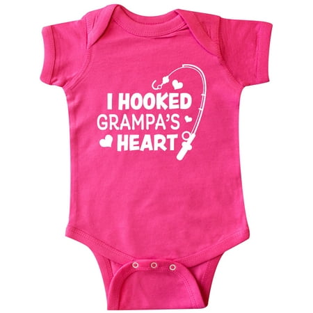 Inktastic I Hooked Grampa s Heart with Fishing Rod Gift Baby Boy or Baby Girl Bodysuit
Inktastic I Hooked Grampa s Heart with Fishing Rod Gift Baby Boy or Baby Girl Bodysuit