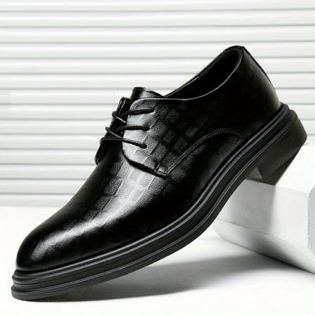 SHZHRUKUNSHM Stylish Derby Lace-up Front Business Formal Dress Shoes Perfect for Weddings and Black Tie Events
SHZHRUKUNSHM Stylish Derby Lace-up Front Business Formal Dress Shoes Perfect for Weddings and Black Tie Events