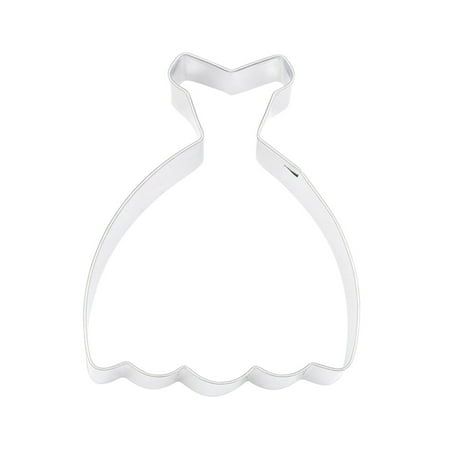 Creative Skirt Dress Shape Cookie Cutter Stainless Steel Biscuit Fruit Cake Mold Kitchen Baking Tool
Creative Skirt Dress Shape Cookie Cutter Stainless Steel Biscuit Fruit Cake Mold Kitchen Baking Tool