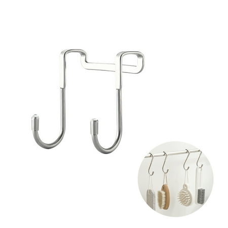 MoreFarther Stainless Steel Hook Over Cabinet Door Hooks for Hanging Removable Silver
MoreFarther Stainless Steel Hook Over Cabinet Door Hooks for Hanging Removable Silver
