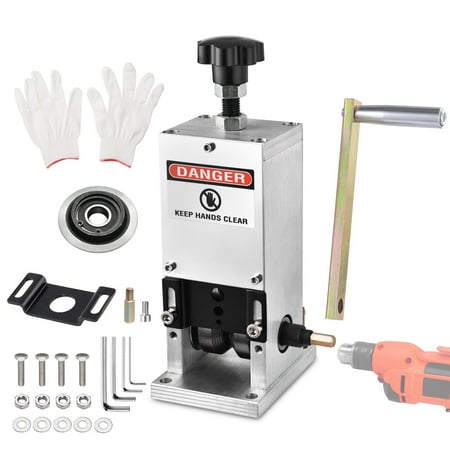 Zaqw Manual Wire Stripping Machine 7.09*14.97*7.49 inch