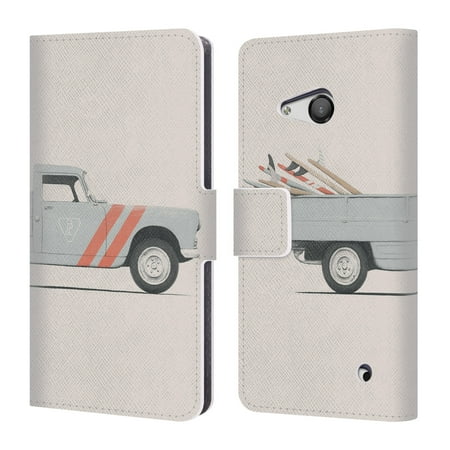 OFFICIAL FLORENT BODART WHEELS LEATHER BOOK WALLET CASE COVER FOR MICROSOFT NOKIA PHONES