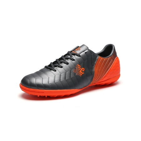 Tenmix Kids Ground Non Slip Sneakers Breathable Round Toe Football Shoes Boys Lightweight Lace Up Training Soccer Cleats Gray Orange 1Y
Tenmix Kids Ground Non Slip Sneakers Breathable Round Toe Football Shoes Boys Lightweight Lace Up Training Soccer Cleats Gray Orange 1Y
