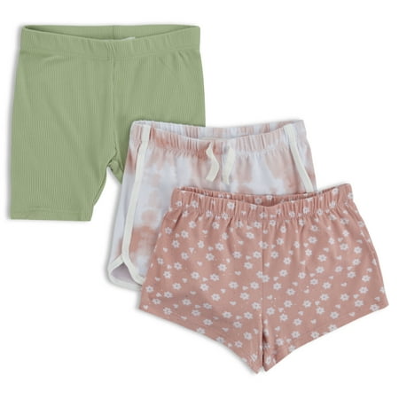 Young Hearts Toddler Girls 3Pk Bike Shorts Size 2T-4T