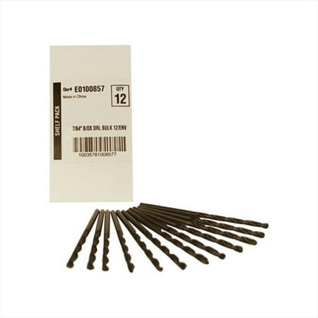 Disston E0100857 Blu-Mol 0.11 In. Diameter Black Oxide Jobber Length Drill Bit- 12 Pack
Disston E0100857 Blu-Mol 0.11 In. Diameter Black Oxide Jobber Length Drill Bit- 12 Pack