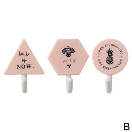 3 Pieces Household Strong Adhesive Hook Seamless Paste Hole-free Hook Behind The Door Suction Wall Waterproof And Moisture-proof A4G5
3 Pieces Household Strong Adhesive Hook Seamless Paste Hole-free Hook Behind The Door Suction Wall Waterproof And Moisture-proof A4G5