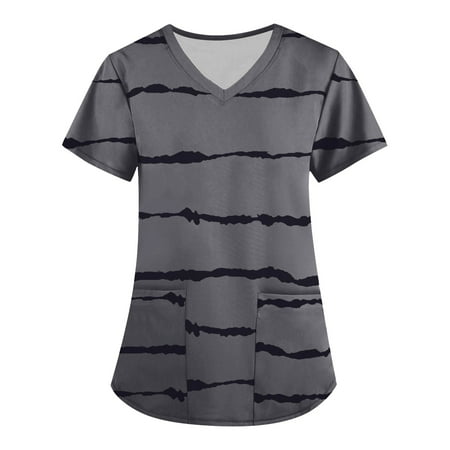 CHMORA Scrub Tops for Women — Classic Fit 1 Pocket Four-Way Stretch Anti-Wrinkle Women’s Medical Scrub Top Dark Gray 5XL
CHMORA Scrub Tops for Women — Classic Fit 1 Pocket Four-Way Stretch Anti-Wrinkle Women’s Medical Scrub Top Dark Gray 5XL