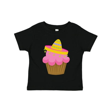 Inktastic Cupcake Cinco De Mayo Gift Toddler Toddler Girl T-Shirt