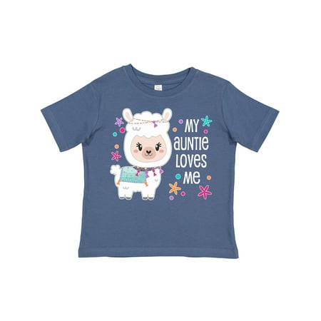 Inktastic My Auntie Loves Me- Cute and Happy Llama Gift Toddler Boy or Toddler Girl T-Shirt
Inktastic My Auntie Loves Me- Cute and Happy Llama Gift Toddler Boy or Toddler Girl T-Shirt