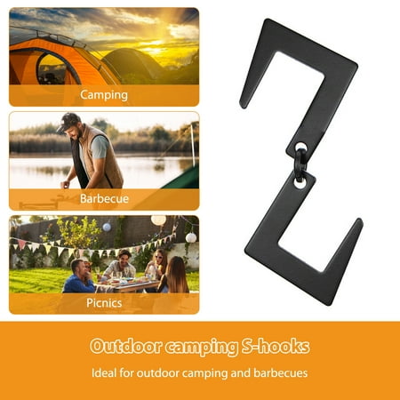 Xewsqmlo Camping Hook Multifunctional Hook Organizer Heavy Duty Camping Lantern Hook Camp Supplies for Picnic Bbq
Xewsqmlo Camping Hook Multifunctional Hook Organizer Heavy Duty Camping Lantern Hook Camp Supplies for Picnic Bbq