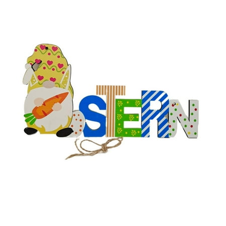 SONGBIRDTH Easter Pendant Decorative Cartoon Creative Bunny Egg Wooden Hanging Pendant Easter Decor
SONGBIRDTH Easter Pendant Decorative Cartoon Creative Bunny Egg Wooden Hanging Pendant Easter Decor