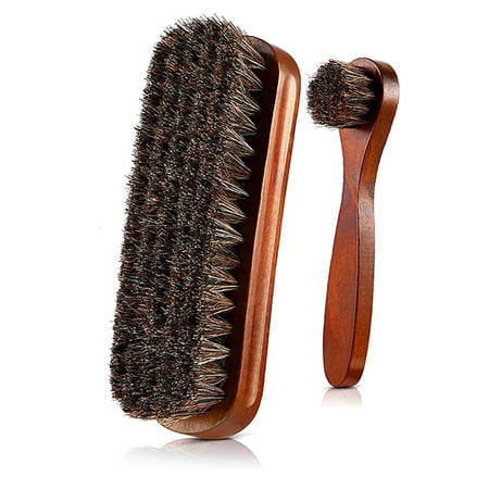 AAOMASSR 2 Pieces Solid Wood Horsehair Shoe Brush Large Leather Shoe Brush Set Horsehair Shoe Brush Set Wood Handle Leather Cleaner Daubers Applicators for Leather Care
AAOMASSR 2 Pieces Solid Wood Horsehair Shoe Brush Large Leather Shoe Brush Set Horsehair Shoe Brush Set Wood Handle Leather Cleaner Daubers Applicators for Leather Care