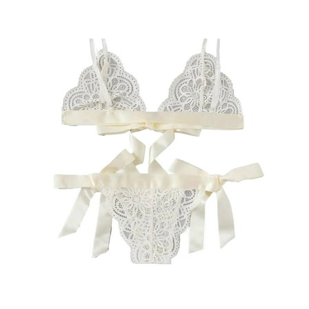 Women 2 Pcs Lady Sexy Lingerie Nightwear Sleepwear Luxury Bra Thong Bowknot Set
Women 2 Pcs Lady Sexy Lingerie Nightwear Sleepwear Luxury Bra Thong Bowknot Set