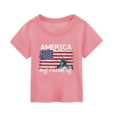 Summer Independence Day Printed Short Sleeved Top Worn Over Celebration Activities T Shirt Top Tight Junior Girls Tops Bike Girl Shirt Padded Shelf Bra Tops for Women Long Sleeve Shirt Girls Size 8
Summer Independence Day Printed Short Sleeved Top Worn Over Celebration Activities T Shirt Top Tight Junior Girls Tops Bike Girl Shirt Padded Shelf Bra Tops for Women Long Sleeve Shirt Girls Size 8