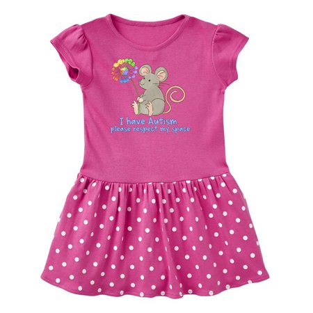 Inktastic I Have Autism Please Respect My Space Mouse with Flower Gift Toddler Girl Dress
Inktastic I Have Autism Please Respect My Space Mouse with Flower Gift Toddler Girl Dress