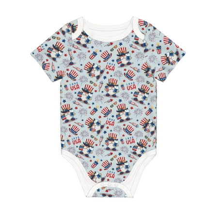 Matuu I Love USA for Baby Short-Sleeve Bodysuit Soft Cotton Comfortable and Breathable Perfect for Newborns and Infants
Matuu I Love USA for Baby Short-Sleeve Bodysuit Soft Cotton Comfortable and Breathable Perfect for Newborns and Infants