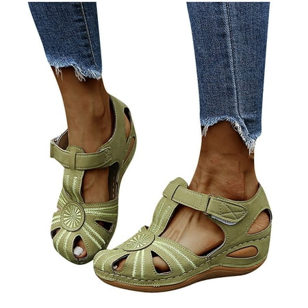 Women Wedge Slippers Wide Width - Ladies Comfy Low Heel Non-Slip Slides Breathable Casual Slipper Sandals
Women Wedge Slippers Wide Width - Ladies Comfy Low Heel Non-Slip Slides Breathable Casual Slipper Sandals