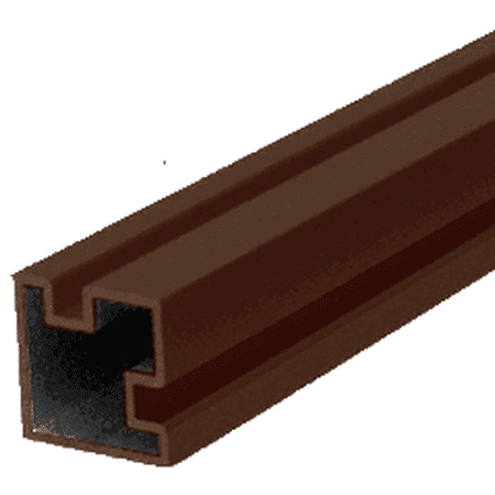 CRL 6431010 Duranodic Bronze 146 Corner Post Extrusion