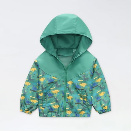 TUOBARR Toddler Kids Baby Boys Girls Fashion Cute Dinosaur Rainbow Pattern Windproof Jacket Hooded Coat Green(3-9Years)
TUOBARR Toddler Kids Baby Boys Girls Fashion Cute Dinosaur Rainbow Pattern Windproof Jacket Hooded Coat Green(3-9Years)