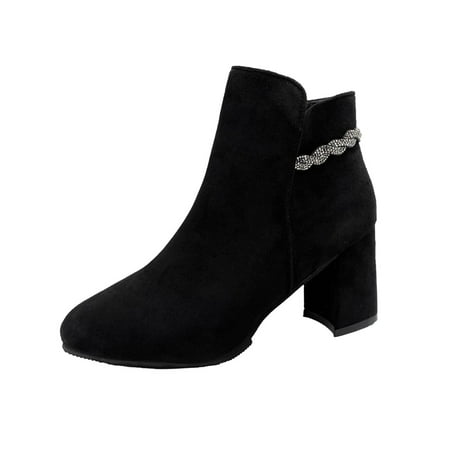 Winter New Womens Boots Autumn And Winter Water Diamond Short Boots High Heels Shoes Warm And Plush Boots Thick Heels Medium Heels Versatile Fashion Boots
Winter New Womens Boots Autumn And Winter Water Diamond Short Boots High Heels Shoes Warm And Plush Boots Thick Heels Medium Heels Versatile Fashion Boots