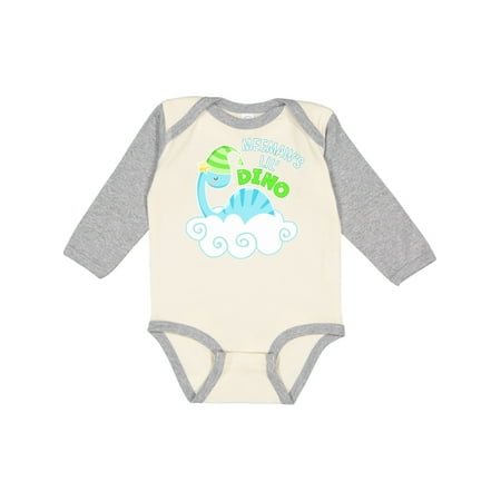 Inktastic Meemaw s Lil Dino with Cute Blue Baby Dinosaur Gift Baby Boy or Baby Girl Long Sleeve Bodysuit
Inktastic Meemaw s Lil Dino with Cute Blue Baby Dinosaur Gift Baby Boy or Baby Girl Long Sleeve Bodysuit