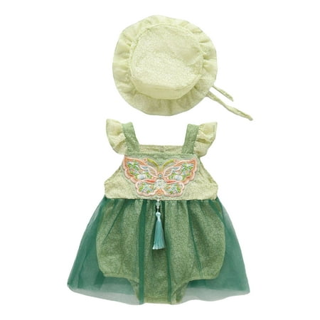 MANHUJI Newborn Toddler Girls Flying Sleeve Cute Fashion Romper Bodysuit Hat 2Pcs Sets for Infant Clothes Sleep and Play 12 Month Boy Pajamas Premature Baby Clothes Girl (Green 80)
MANHUJI Newborn Toddler Girls Flying Sleeve Cute Fashion Romper Bodysuit Hat 2Pcs Sets for Infant Clothes Sleep and Play 12 Month Boy Pajamas Premature Baby Clothes Girl (Green 80)