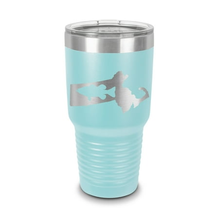 Massachusetts Bass Tumbler 30 oz - Laser Engraved w/ Clear Lid - Stainless Steel - Vacuum Insulated - Double Walled - Travel Mug - state shaped largemouth fishing fish ma - Light Blue
Massachusetts Bass Tumbler 30 oz - Laser Engraved w/ Clear Lid - Stainless Steel - Vacuum Insulated - Double Walled - Travel Mug - state shaped largemouth fishing fish ma - Light Blue