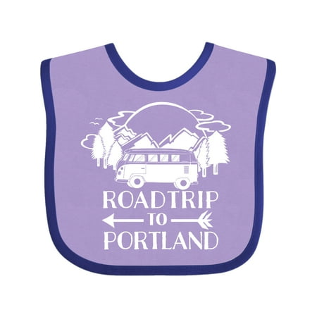 Inktastic Road Trip To Portland Gift Baby Boy or Baby Girl Bib