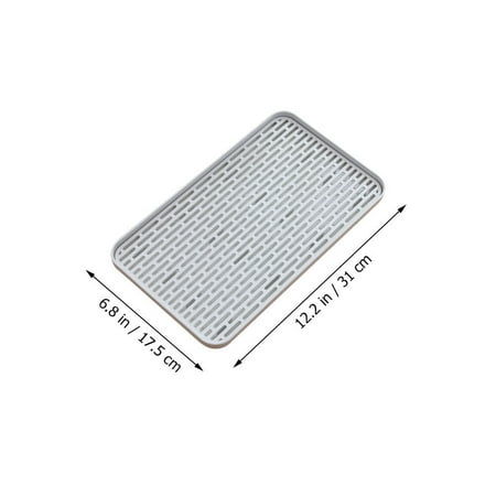 1PC Double Layers Cup Drain Tray Home Plastic Drain Tray (Size Small)