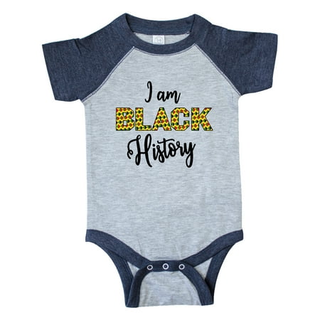 Inktastic I Am Black History Gift Baby Boy or Baby Girl Bodysuit