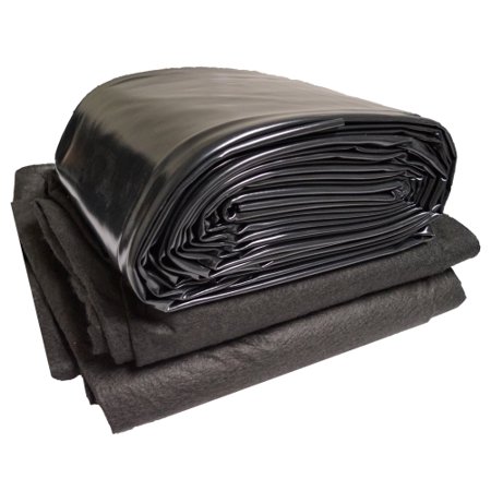 Anjon PolyGuard PVC 25 ft. x 90 ft. - 20-Mil Pond Liner and Geo Combo
