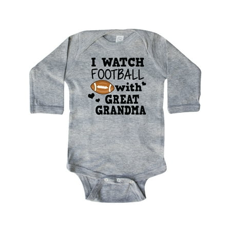 Inktastic I Watch Football with My Great Grandma Gift Baby Boy Long Sleeve Bodysuit
Inktastic I Watch Football with My Great Grandma Gift Baby Boy Long Sleeve Bodysuit