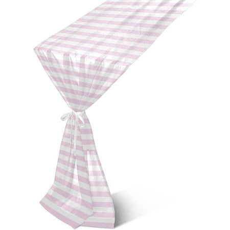 Hyjoy Table Runner Pink Color Striped Machine Washable Non-Slip Farmhouse Table Runners for Dinner Party Holidays Home Decor 13 x 70 Inch
Hyjoy Table Runner Pink Color Striped Machine Washable Non-Slip Farmhouse Table Runners for Dinner Party Holidays Home Decor 13 x 70 Inch