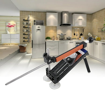 Haofy Professional Knife Sharpening System Knife Sharpener Kitchen Sharpening System Fix Angle with 4 Stones
Haofy Professional Knife Sharpening System Knife Sharpener Kitchen Sharpening System Fix Angle with 4 Stones