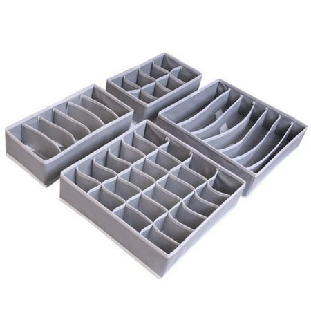 BESTHUA Drawer Underwear Organizer Underwear Divider 4 Pieces Fabric Foldable Cabinet Closet Bra Organizers Drawer Organizers Clothes for Lingerie Bra Undies Family Use manner
BESTHUA Drawer Underwear Organizer Underwear Divider 4 Pieces Fabric Foldable Cabinet Closet Bra Organizers Drawer Organizers Clothes for Lingerie Bra Undies Family Use manner