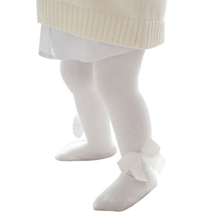 Baby Girls Tights Knit Stretchy Leggings Stockings Cotton Pantyhose with Bowknot 0-24M White
Baby Girls Tights Knit Stretchy Leggings Stockings Cotton Pantyhose with Bowknot 0-24M White