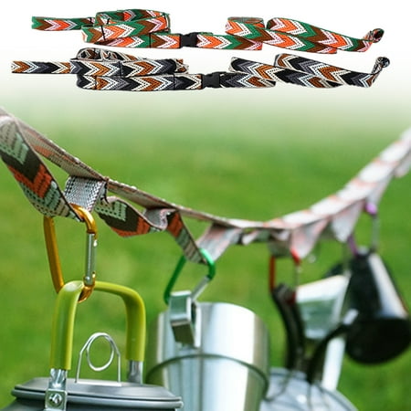 Outdoor Tent Camping Clothesline with Storage Bag Portable Camping Lanyard for Hanging Drying Clothes Travel Clothesline Hanging Rope for Storage Hangers
Outdoor Tent Camping Clothesline with Storage Bag Portable Camping Lanyard for Hanging Drying Clothes Travel Clothesline Hanging Rope for Storage Hangers